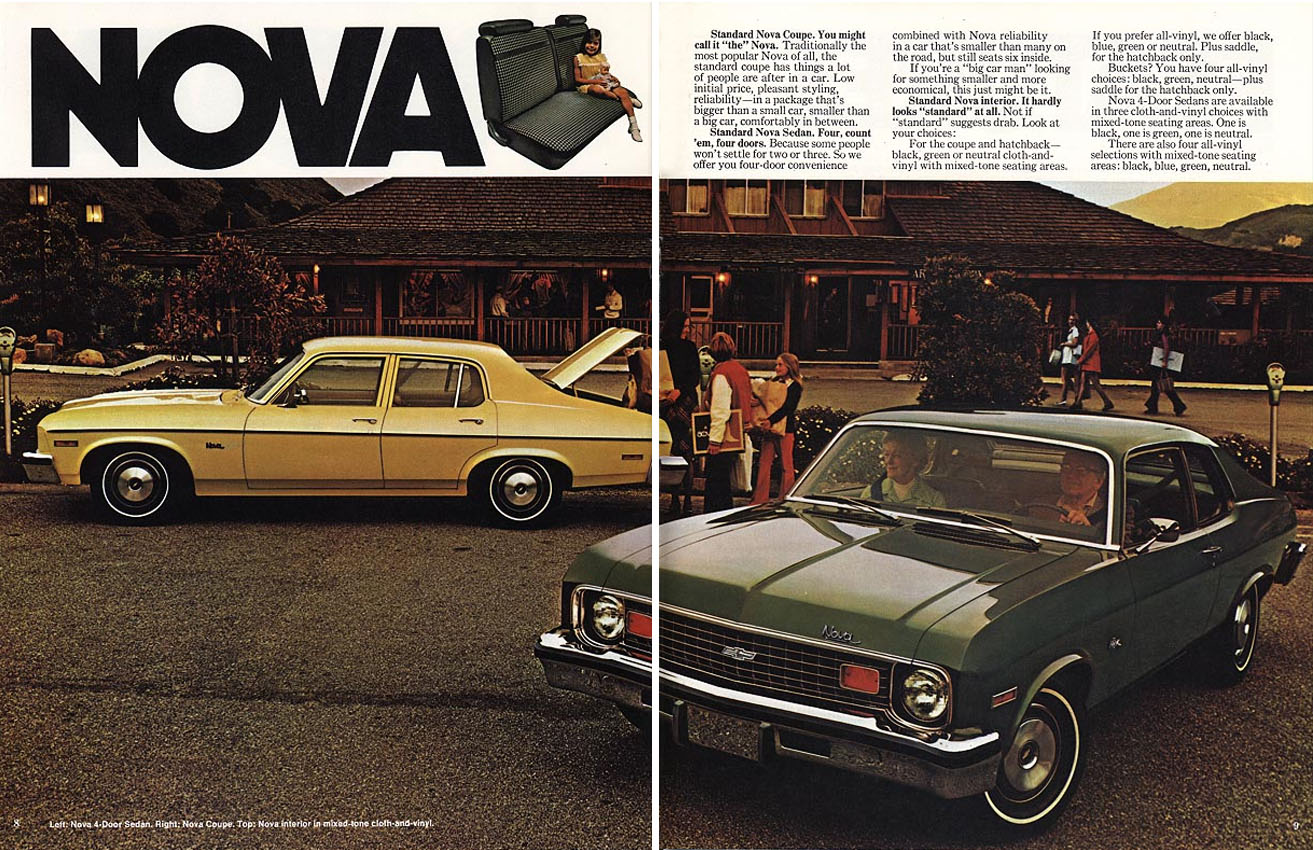 1974 Chevrolet Nova Brochure Page 6